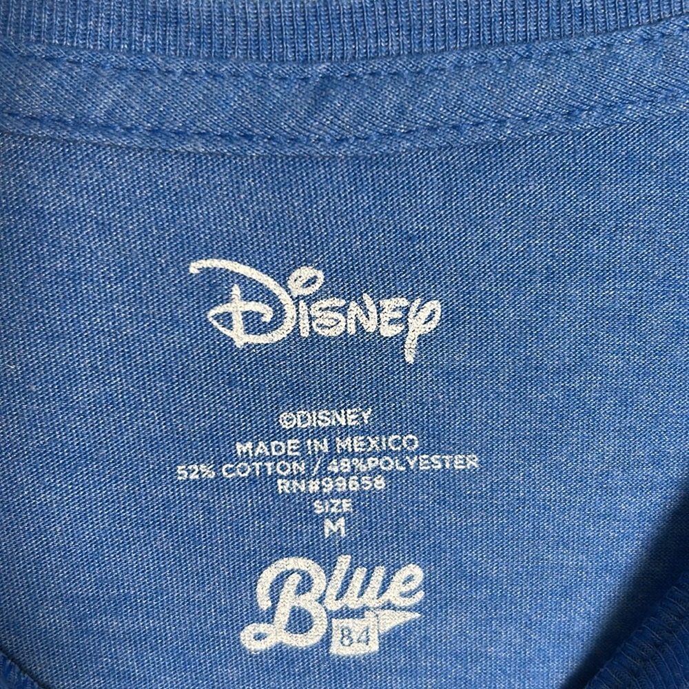 UCLA Bruins X Walt Disney NCAA Mickey Bruins Blue and Yellow Women’s Medium Tee - Picture 4 of 9